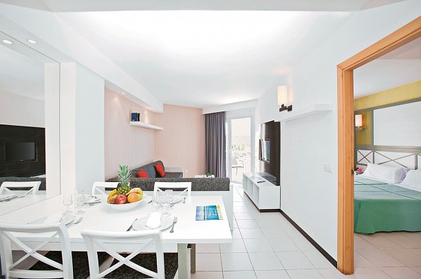 Isla de Cabrera Aparthotel - Wohnbeispiel Appartement 1 Schlafzimmer (Zimmercodierungen AB1 & AB2)