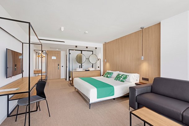 Paradiso Garden - Wohnbeispiel Juniorsuite (Zimmercodierungen JB1 & JB2)