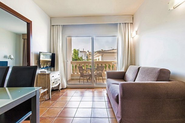 La Pergola - Wohnbeispiel Apt. 1 Schlafzimmer Superior (Zimmercodierung AS1)