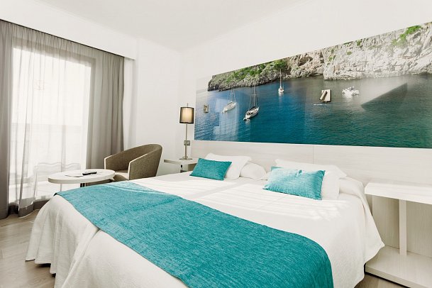 Obelisco - Wohnbeispiel Doppelzimmer (Zimmercodierungen DB1 & DX1)