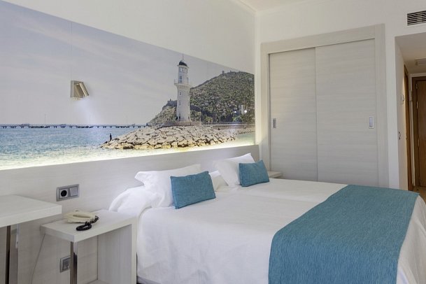 Obelisco - Wohnbeispiel Doppelzimmer (Zimmercodierungen DB1 & DX1)