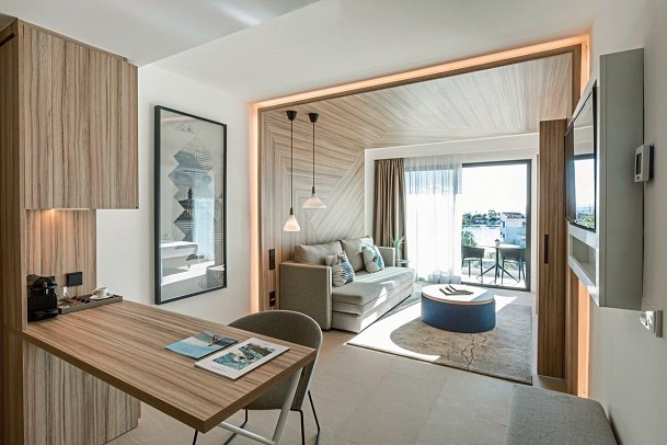 Bordoy Alcudia Port Suites - Wohnbeispiel Suite Dachterrasse Meerblick (Zimmercodierung WBM)