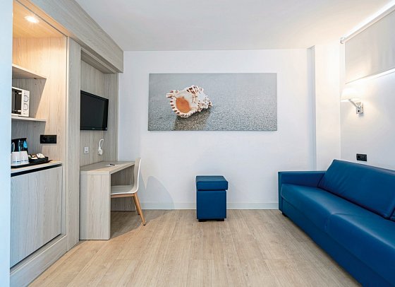 THB Sa Coma Platja - Wohnbeispiel Suite Meerblick (Zimmercodierung WBM)