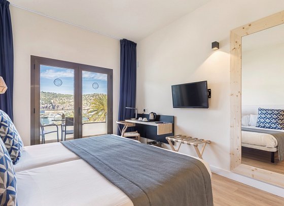 FERGUS Style Sóller Beach - Wohnbeispiel Doppelzimmer Meerblick (Zimmercodierung DBM)