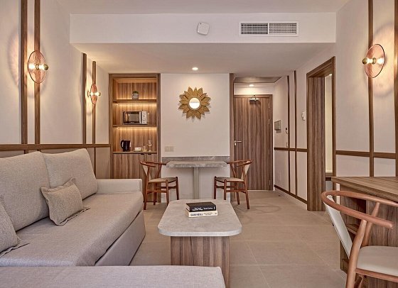 Zafiro Ca'n Picafort - Wohnbeispiel Suite 1 Schlafzimmer Swim-Up (Zimmercodierung W1Q/W2Q)