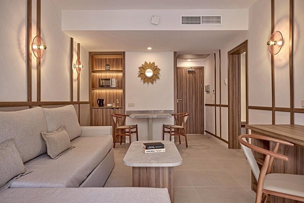 Zafiro Ca'n Picafort - Wohnbeispiel Suite 1 Schlafzimmer Swim-Up (Zimmercodierung W1Q/W2Q)