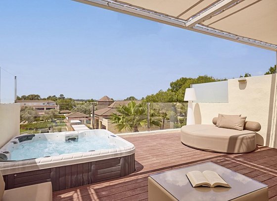 Zafiro Ca'n Picafort - Wohnbeispiel Suite 1 Schlafzimmer Penthouse (Zimmercodierung WT1/WT2)