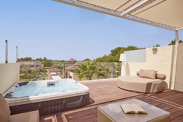 Zafiro Ca'n Picafort - Wohnbeispiel Suite 1 Schlafzimmer Penthouse (Zimmercodierung WT1/WT2)