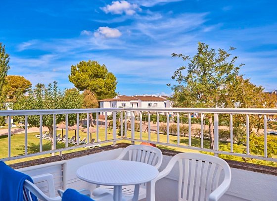 Seaclub Alcudia - Beispiel Balkon (Zimmercodierung AB1)