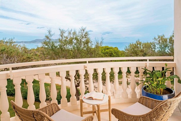 Iberostar Selection Albufera Park - Beispiel Balkon (Zimmercodierungen W1M & W2M)