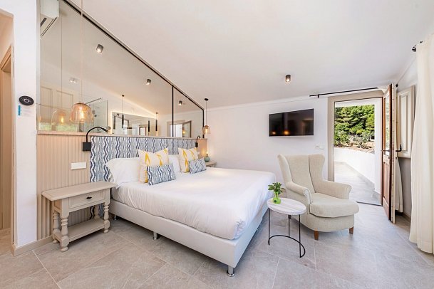 Finca Albellons Parc Natural - Wohnbeispiel Doppelzimmer Terrace