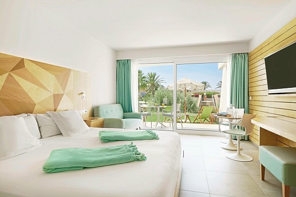 Iberostar Selection Playa de Palma - Wohnbeispiel Doppelzimmer Premium Poolblick (mit Terrasse) (Zimmercodierungen D3P & D4P)