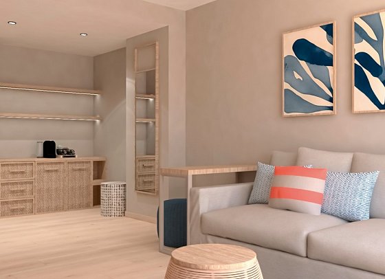 Marins Suites - Wohnbeispiel Suite (Zimmercodierungen WB2 & WBM)