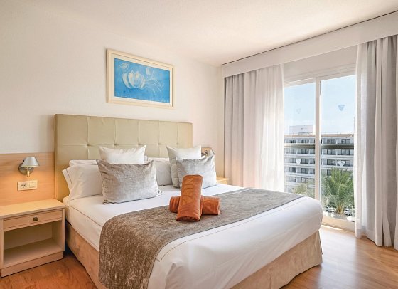 VIVA Sunrise - Wohnbeispiel Appartement 1 Schlafzimmer Royal Terrace obere Etage (Zimmercodierung AT2)