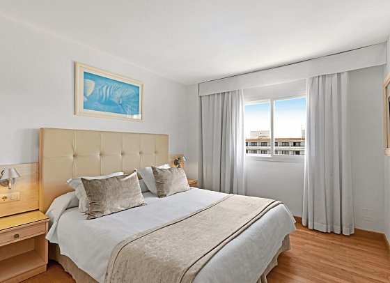 VIVA Sunrise - Wohnbeispiel Apt. 1 Schlafzimmer (Zimmercodierungen AB1, AB2 & OB1)
