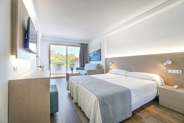 Millor Sol - Wohnbeispiel Doppelzimmer Komfort plus (Zimmercodierung DF1)