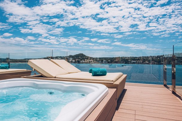 Iberostar Selection Jardín del Sol Suites - Wohnbeispiel Suite Premium Meerblick (mit privater Terrasse) (Zimmercodierungen W7M & W8M)