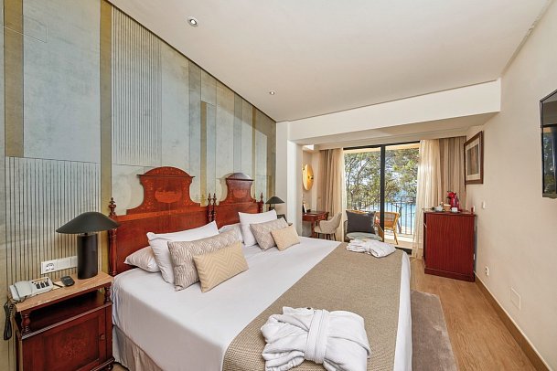 Secrets Mallorca Villamil Resort & Spa - Wohnbeispiel Doppelzimmer Meerblick (Zimmercodierung DBM)
