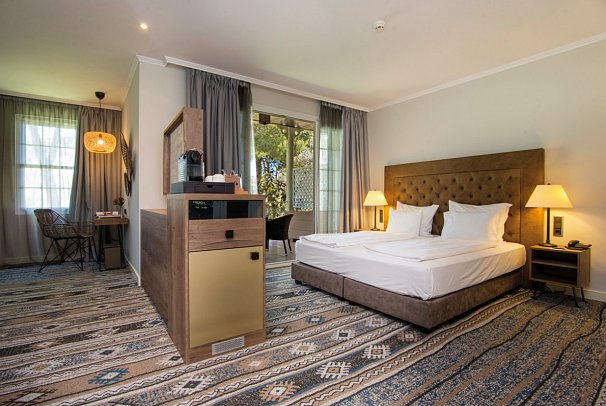 Lindner Hotel Mallorca Portals Nous, part of JdV by Hyatt - Wohnbeispiel Juniorsuite Golfseite (Zimmercodierung JBF)
