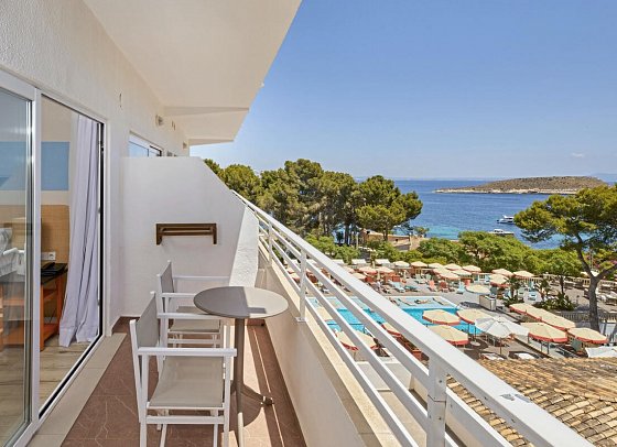 Alua Calviá Mallorca - Beispiel Balkon (Zimmercodierungen D3M & DC3)