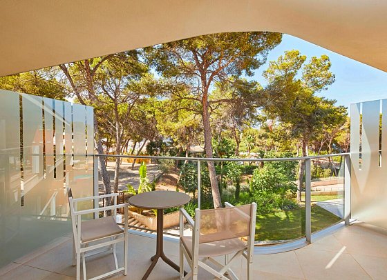 Alua Calviá Mallorca - Beispiel Balkon (Zimmercodierung DD1)