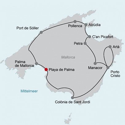 Rundfahrt Mallorca