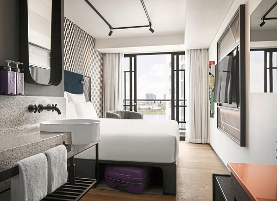 TRIBE Phnom Penh Post Office Square - Wohnbeispiel TRIBE Comfort with balcony (Zimmercodierung UB2)