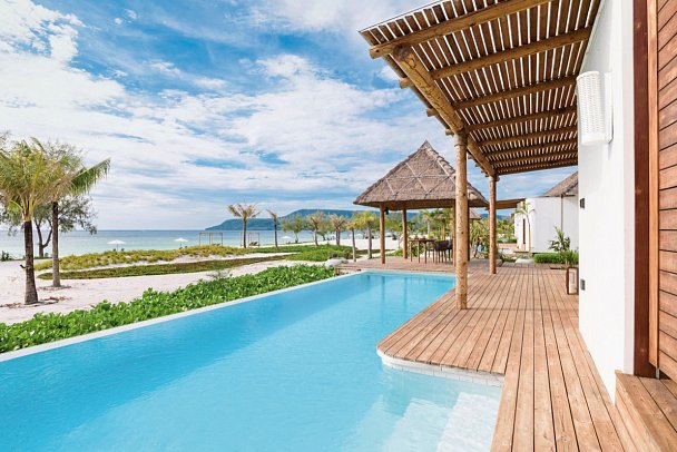 The Royal Sands Koh Rong - Wohnbeispiel Beachfront Pool Villa (Zimmercodierung VDO)