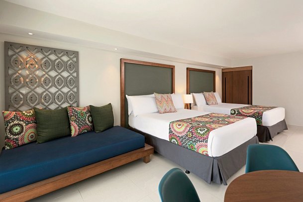 Emotions by Hodelpa Puerto Plata - Wohnbeispiel Deluxe Family (Zimmercodierung FD2)