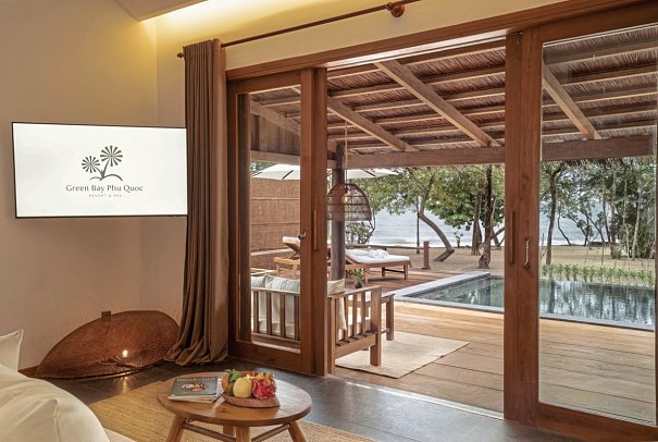 Green Bay Phu Quoc Resort & Spa - Wohnbeispiel Beachfront Pool Villa (Zimmercodierung VBR)