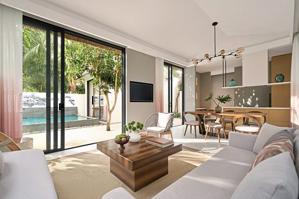 New World Phu Quoc Resort - Wohnbeispiel Garden Pool Villa (Zimmercodierungen V1R, V2R & V3R)
