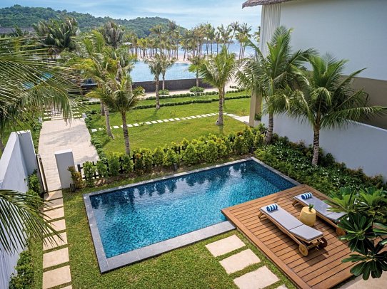 New World Phu Quoc Resort - Wohnbeispiel Ocean Pool Villa (Zimmercodierungen V1O & V2O)