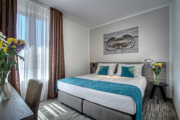 Hotel Páv - Wohnbeispiel Doppelzimmer (Zimmercodierung DB1)