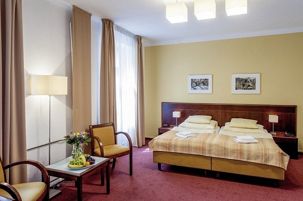 Hotel Petr - Wohnbeispiel Doppelzimmer (Zimmercodierung DB1)