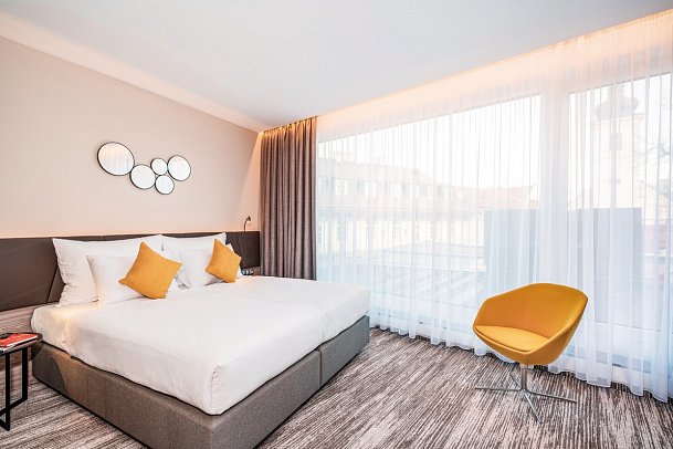 CUBE Hotel - Wohnbeispiel Doppelzimmer Superior (Zimmercodierung DS1)