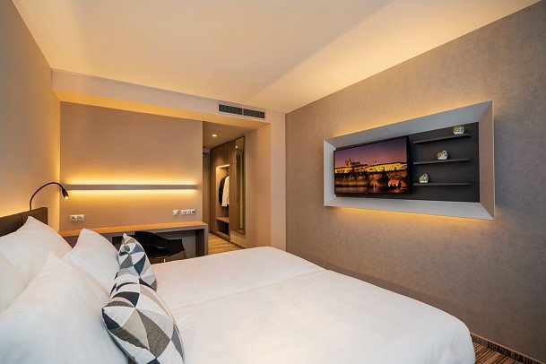 CUBE Hotel - Wohnbeispiel Doppelzimmer Superior (Zimmercodierung DS1)