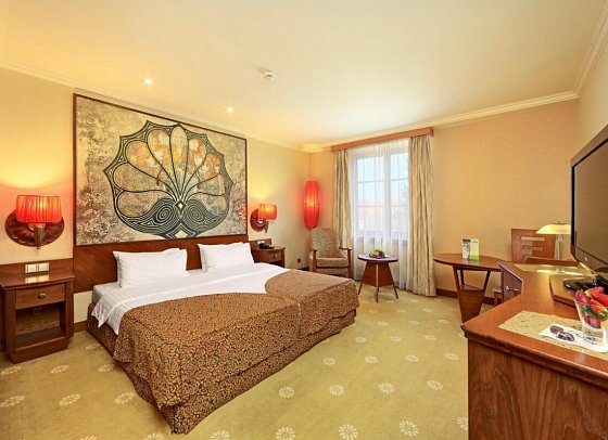 Lindner Hotel Prague Castle - Wohnbeispiel Doppelzimmer Standard (Zimmercodierung DG1)