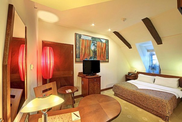 Lindner Hotel Prague Castle - Wohnbeispiel Doppelzimmer Standard (Zimmercodierung DG1)