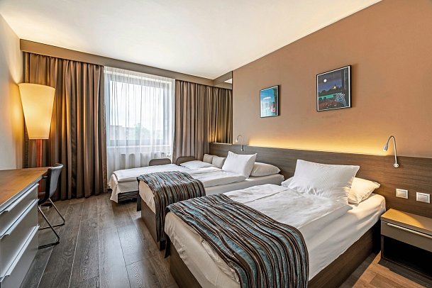 Hotel Expo - Wohnbeispiel Doppelzimmer Standard (Zimmercodierung DG1)