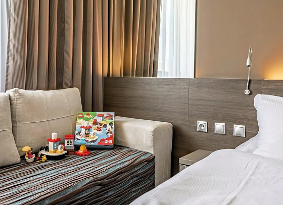 Hotel Expo - Wohnbeispiel Doppelzimmer Standard (Zimmercodierung DG1)