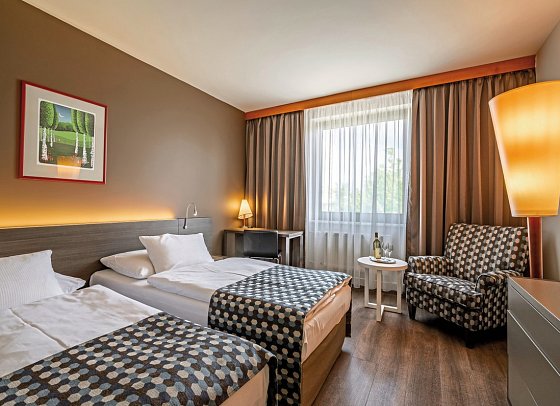 Hotel Expo - Wohnbeispiel Doppelzimmer Standard (Zimmercodierung DG1)