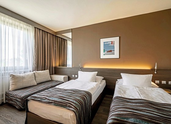 Hotel Expo - Wohnbeispiel Doppelzimmer Standard (Zimmercodierung DG1)