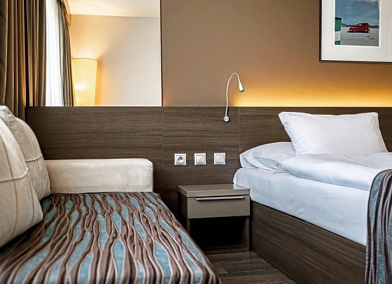Hotel Expo - Wohnbeispiel Doppelzimmer Standard (Zimmercodierung DG1)