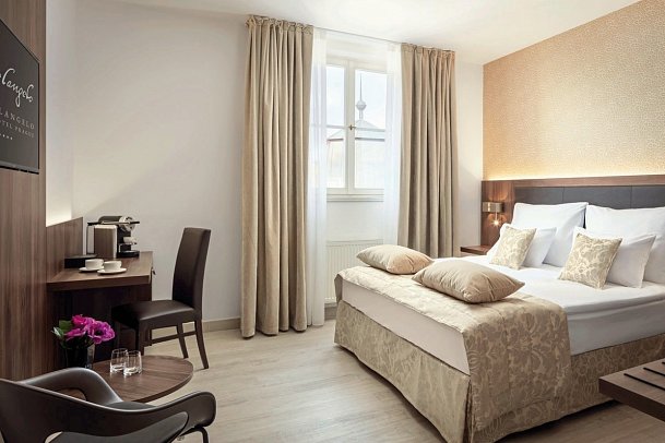 Michelangelo Grand Hotel Prague - Wohnbeispiel Doppelzimmer Deluxe (Zimmercodierung DD1)