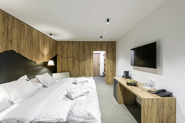 Wellness Hotel Svornost - Wohnbeispiel Doppelzimmer Superior (Zimmercodierungen DSA, DP4, DS1, DS2, DS3, DC1 & FS1)