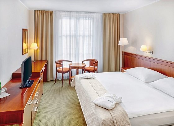 Spa & Wellness Hotel Olympia - Wohnbeispiel Doppelzimmer Comfort (Zimmercodierungen DF1, DF2, XB5, XB6 & XB7)