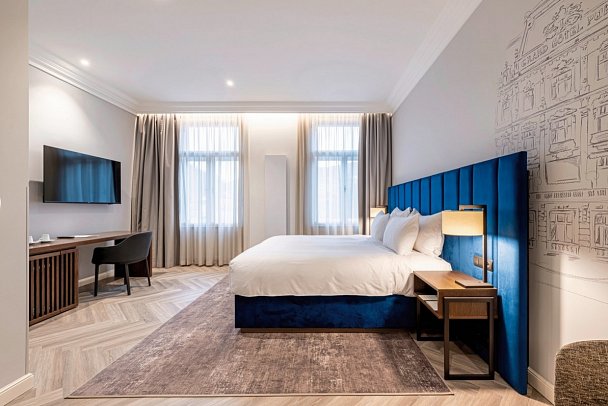 Grandhotel Pupp - Wohnbeispiel Doppelzimmer Modern Parkseite (Zimmercodierungen DB2, DB3 & DB4)