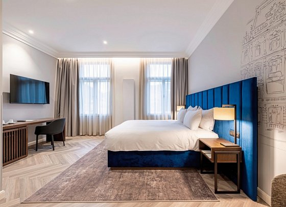 Grandhotel Pupp - Wohnbeispiel Doppelzimmer Modern Parkseite (Zimmercodierungen DB2, DB3 & DB4)