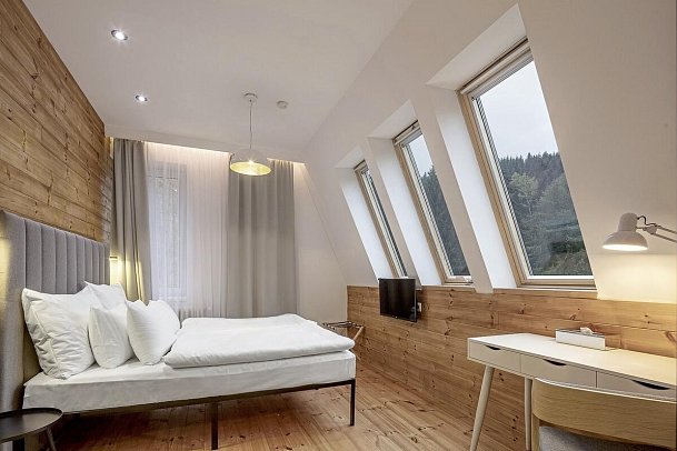 Pytloun Wellness Hotel Harrachov - Wohnbeispiel Doppelzimmer Superior (Zimmercodierungen DAS, DS1 & DS2)