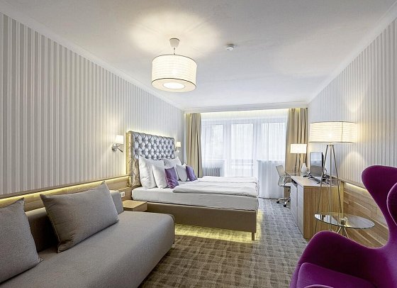 Pytloun Wellness Hotel Harrachov - Wohnbeispiel Doppelzimmer Deluxe (Zimmercodierung DD1)